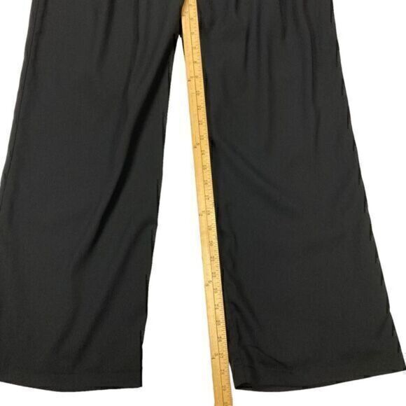 Lulus Pants Women XS Black Chic Pleated High-Waisted Wide-Leg Flare Trousers New - Picture 11 of 14